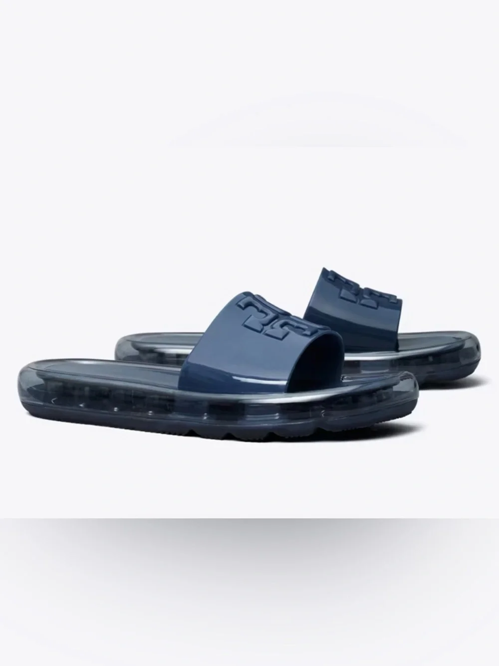 TORY BURCH BUBBLE JELLY SLIDES - SIZE 9 - NWT